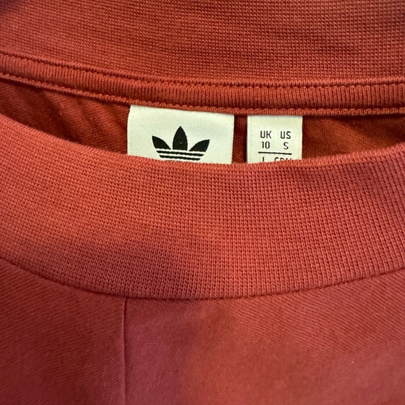 ADIDAS trefoil logo block cropped tee - Picture 3 of 3